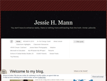 Tablet Screenshot of jessiehmann.com